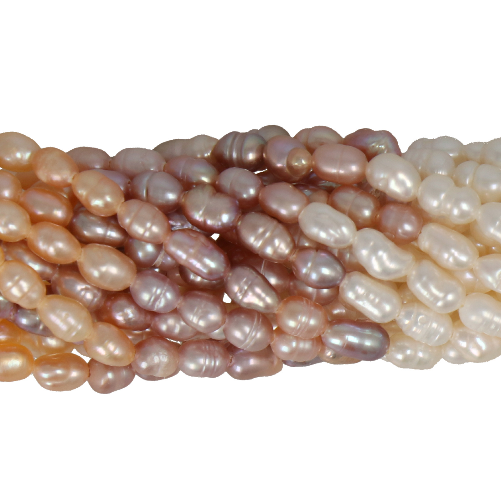 freshwater pearls mix color rice 3-3,5mm | 14-inch strand