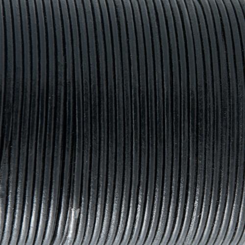 lederschnur schwarz - durchmesser 2mm | 2mt