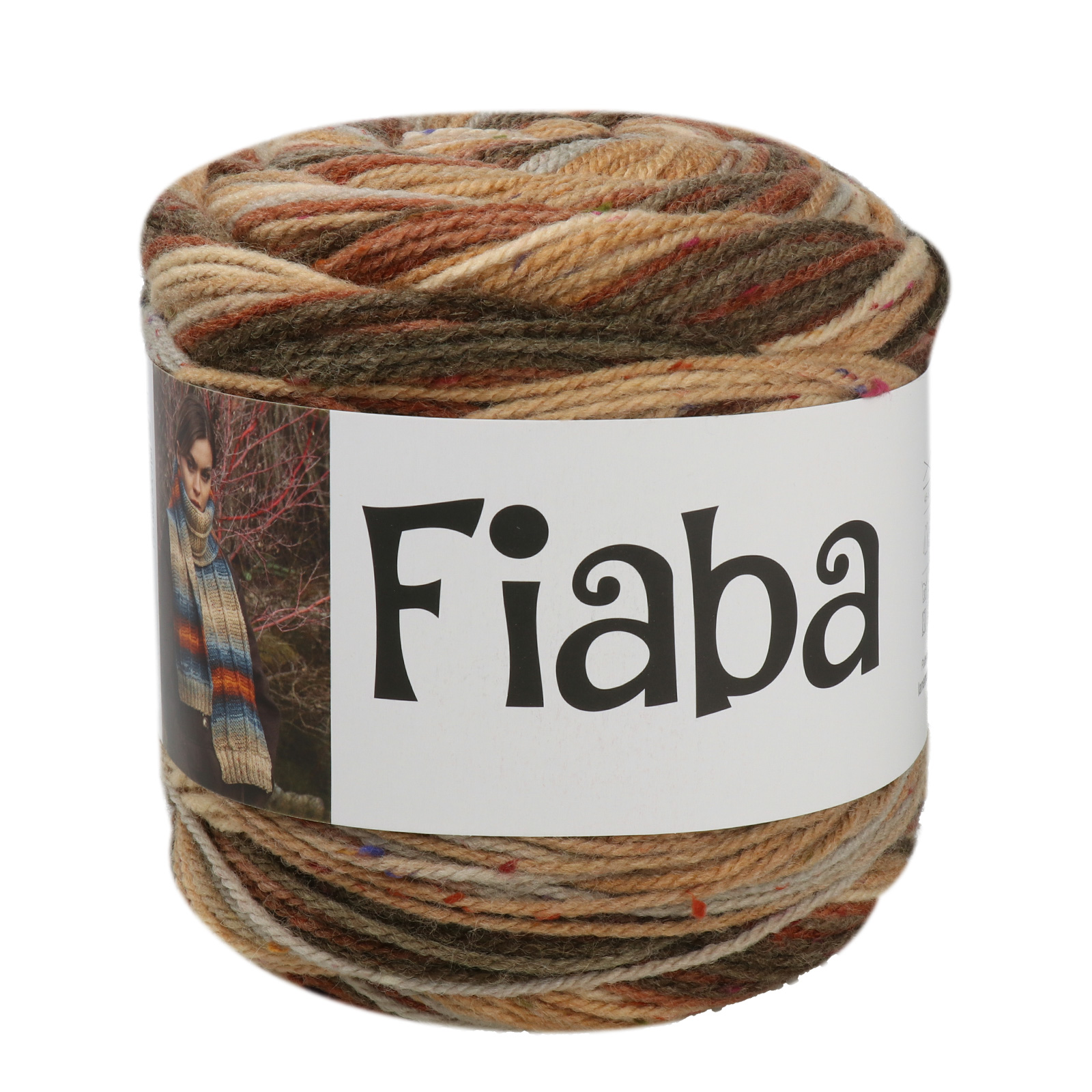 fiaba mondial - dark brown/cinnamon (651) - 300gr (630mt) | 1pc