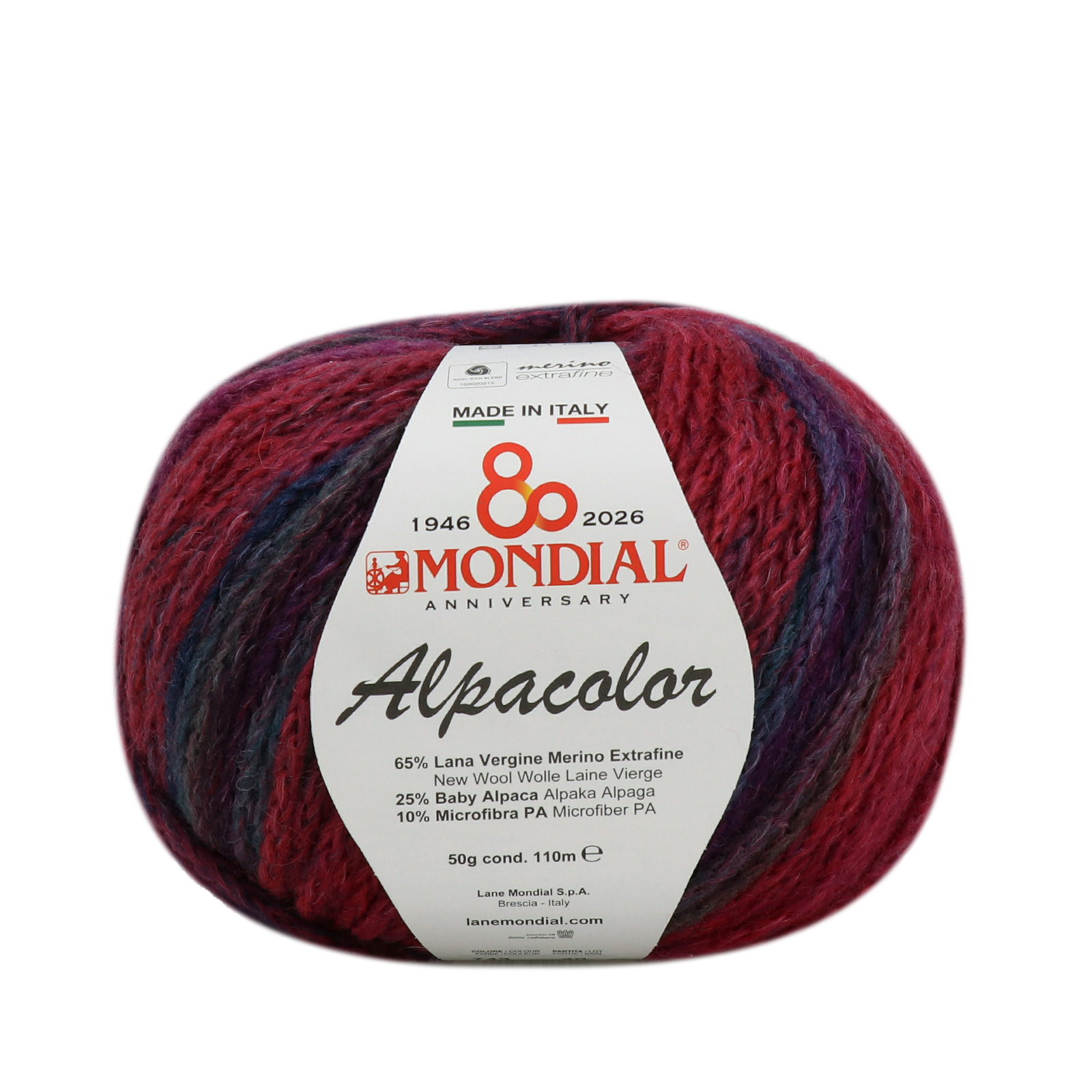 alpacolor mondial - cyclamen (743) - 50g (110mt) | 1pc