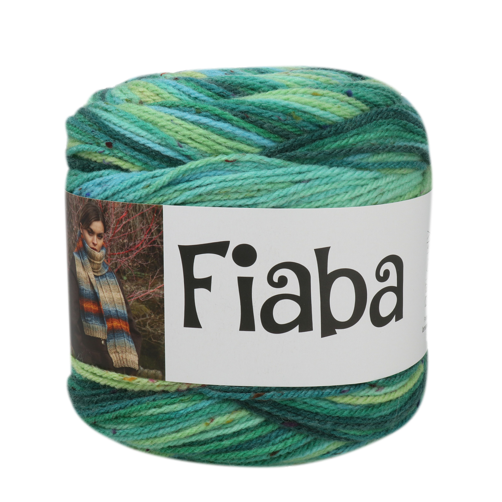 fiaba mondial - green/sky/pine (656) - 300gr (630mt) | 1pc