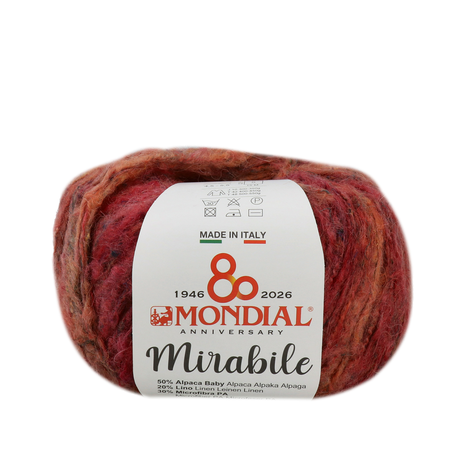 mirabile mondial - korall/orange (967) - 50gr (125mt) | 1st