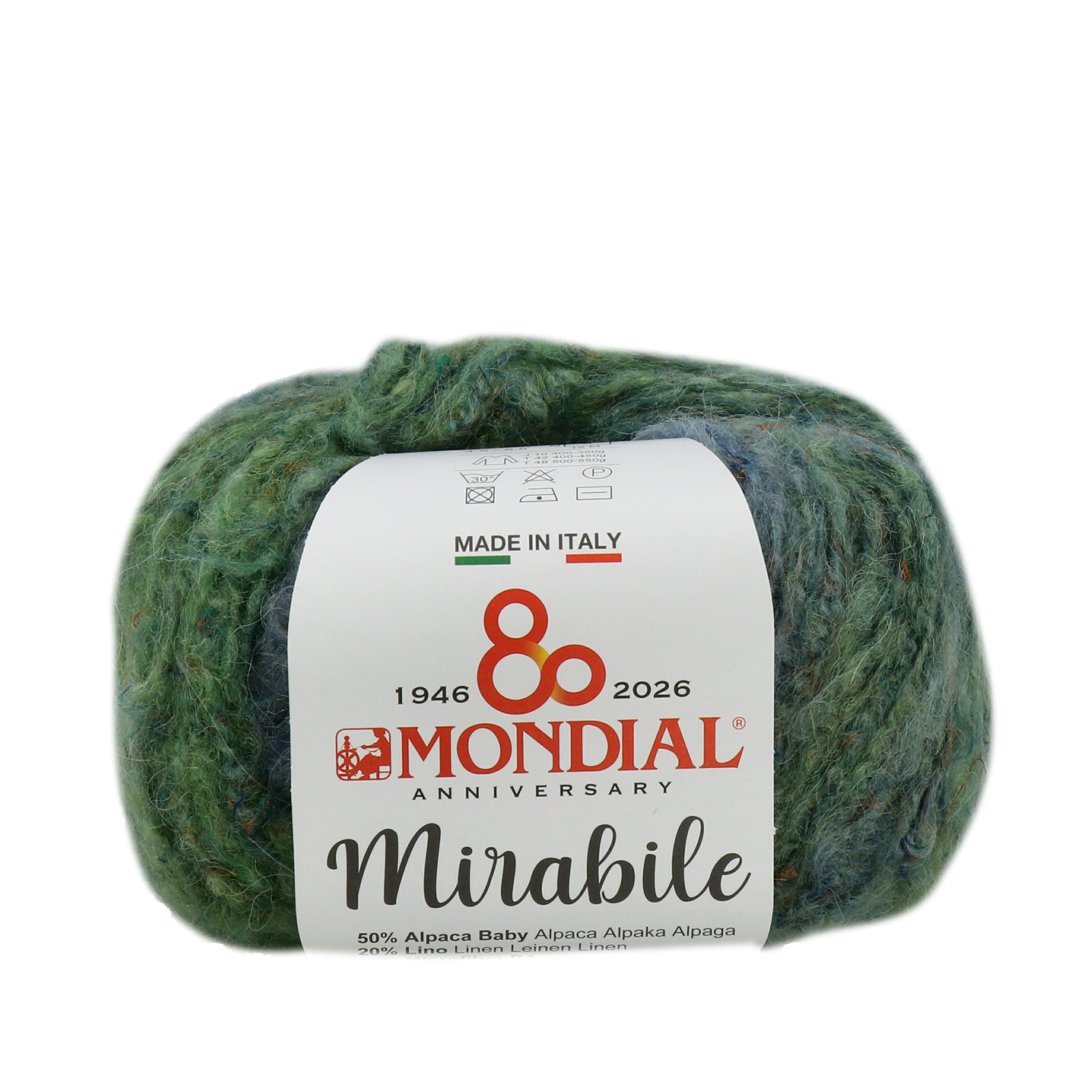 mirabile mondial - blue/green (970) - 50gr (125mt) | 1pc