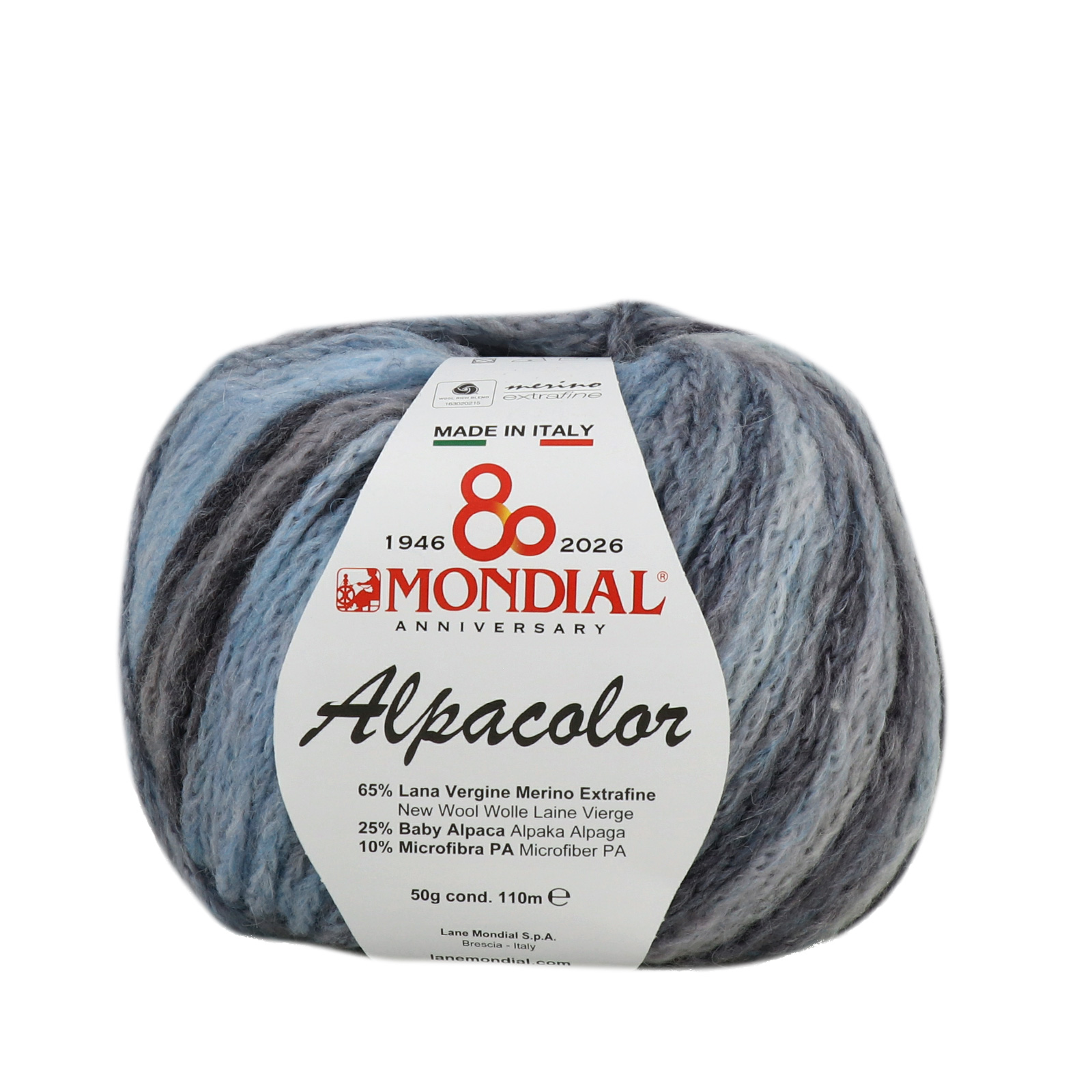 alpacolor mondial - sky (745) - 50g (110mt) | 1pc