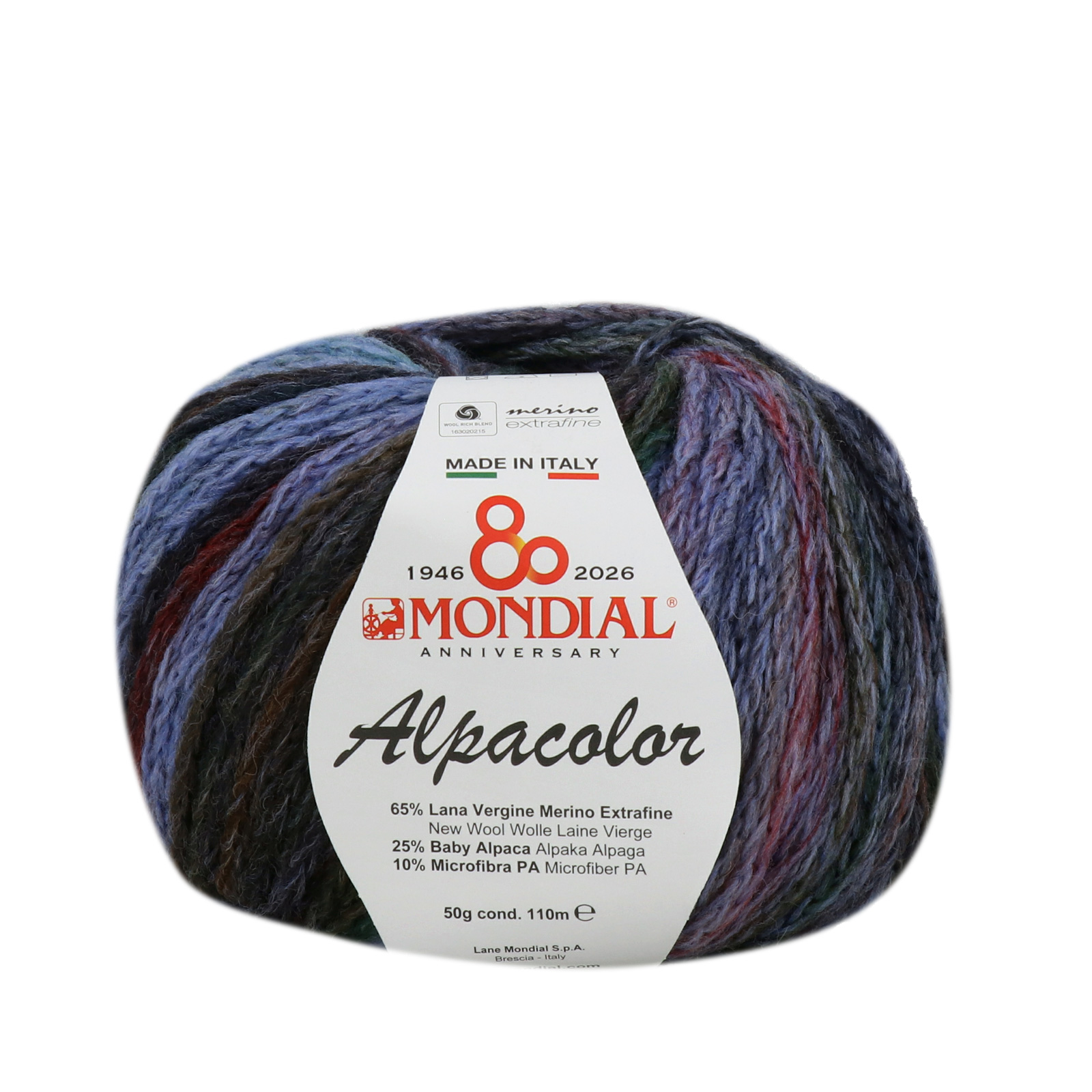 alpacolor mondial - bluette (746) - 50g (110mt) | 1pc