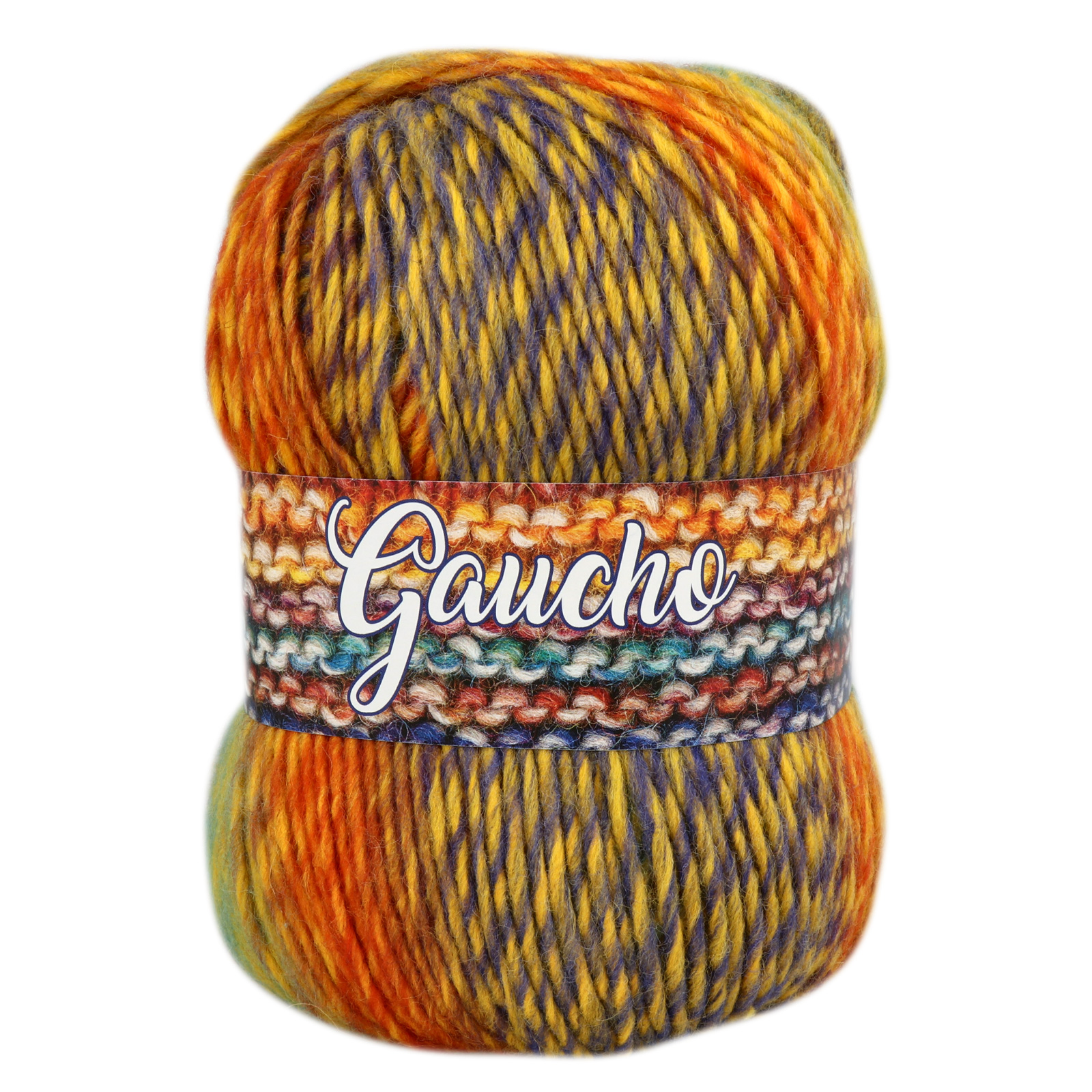 bertagna filati gaucho - blue/green/yellow/red (194) - 150gr (270mt) | 1pc