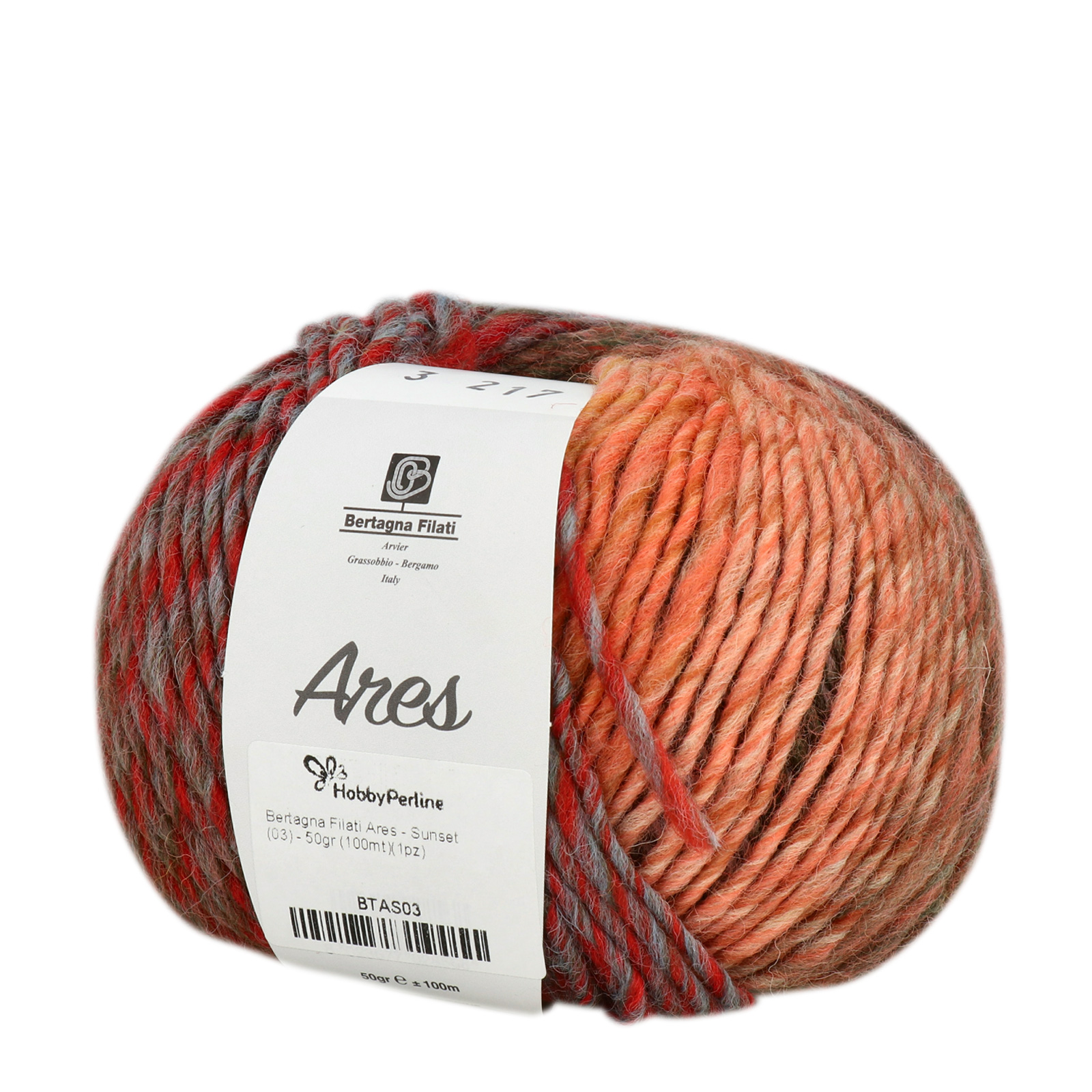 bertagna filati ares - sunset (03) - 50gr (100mt) | 1st