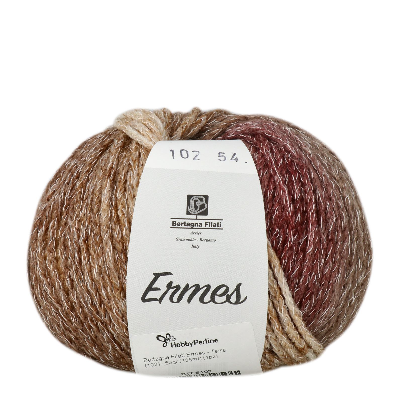 bertagna filati ermes - terra (102) - 50gr (135mt) | 1pc