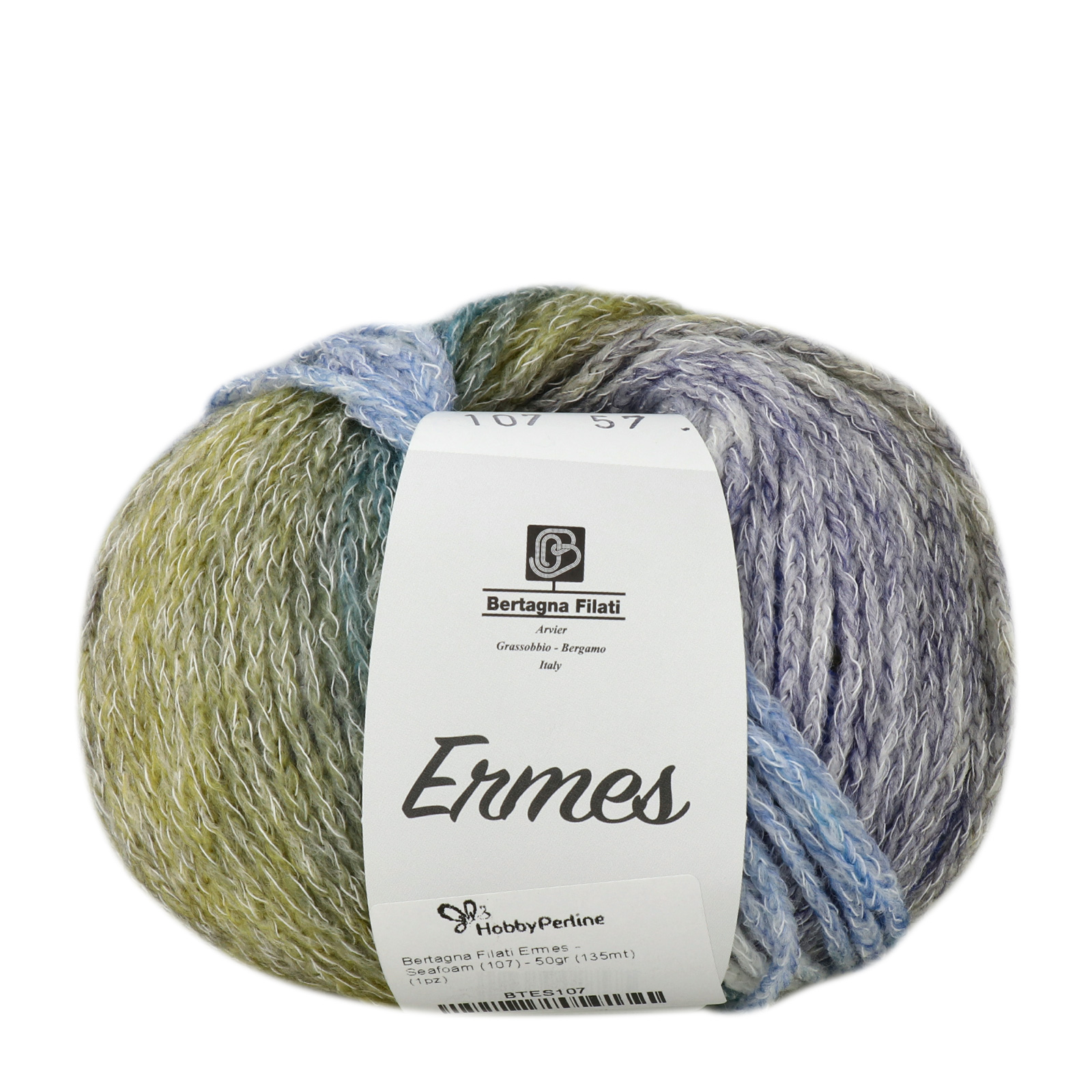 bertagna filati ermes - seafoam (107) - 50gr (135mt) | 1pc