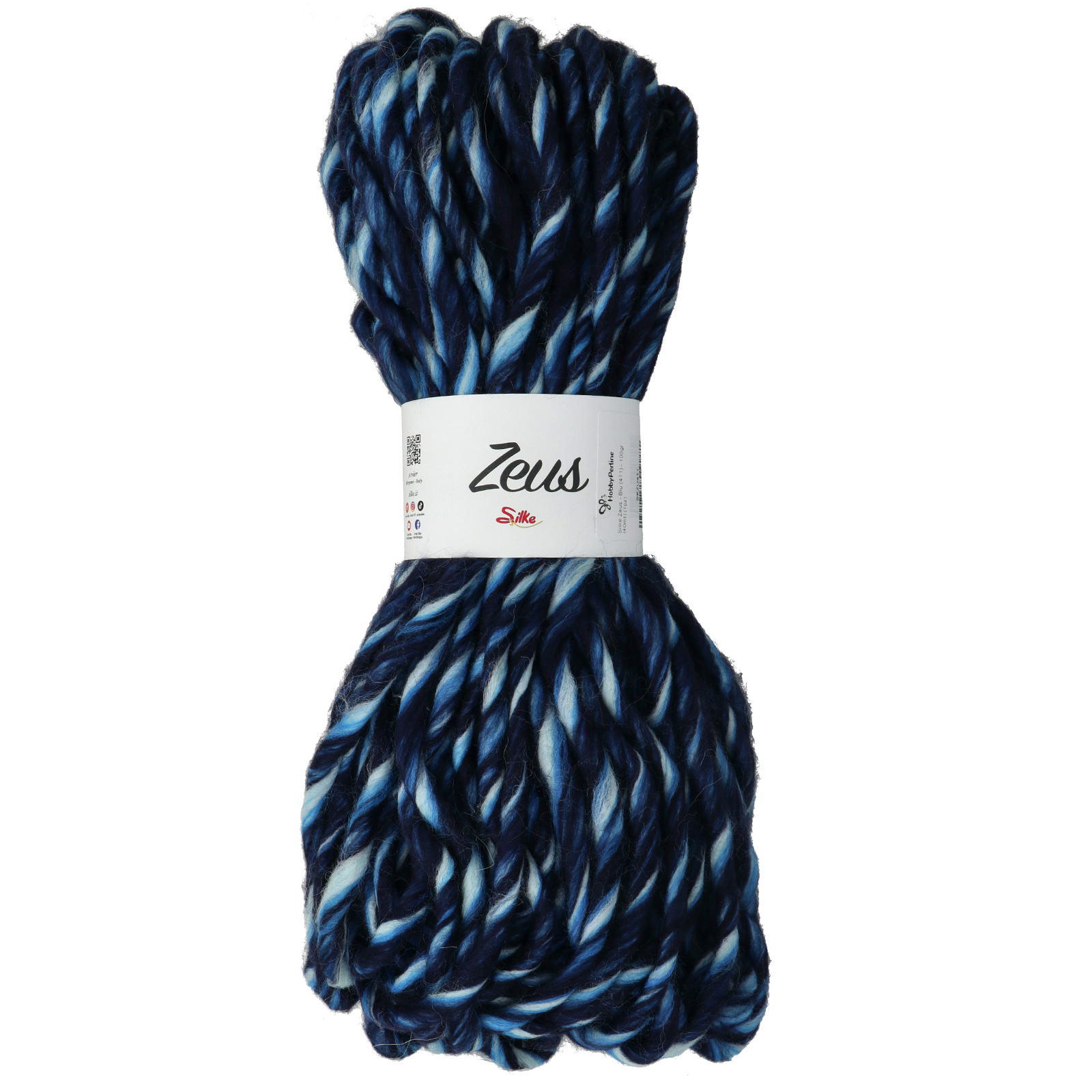 silke zeus - blue (411) -100gr (40mt) | 1pc
