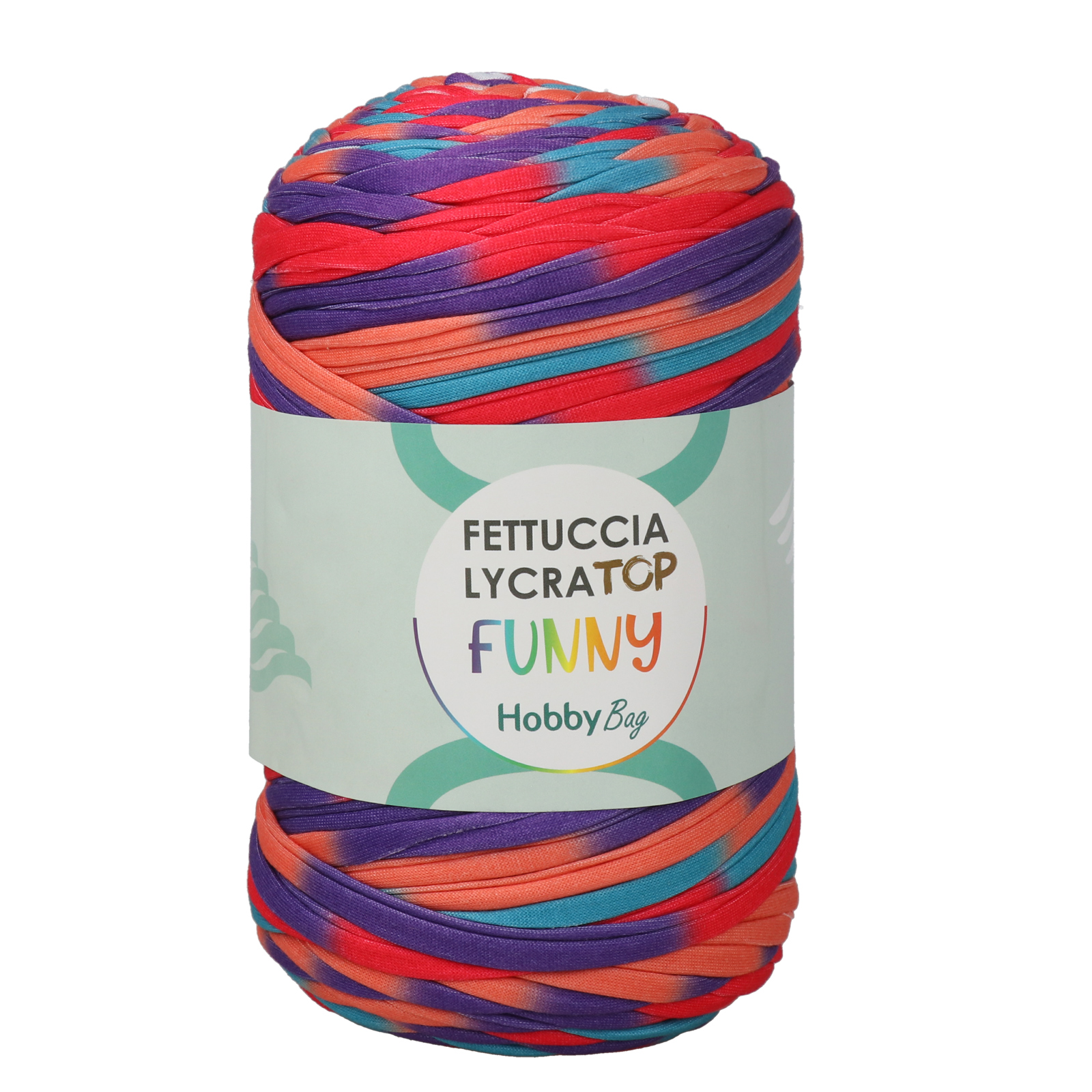 hobbybag t-shirt yarn lycra top funny - malibu (71) - 400gr (105mt) | 1pc