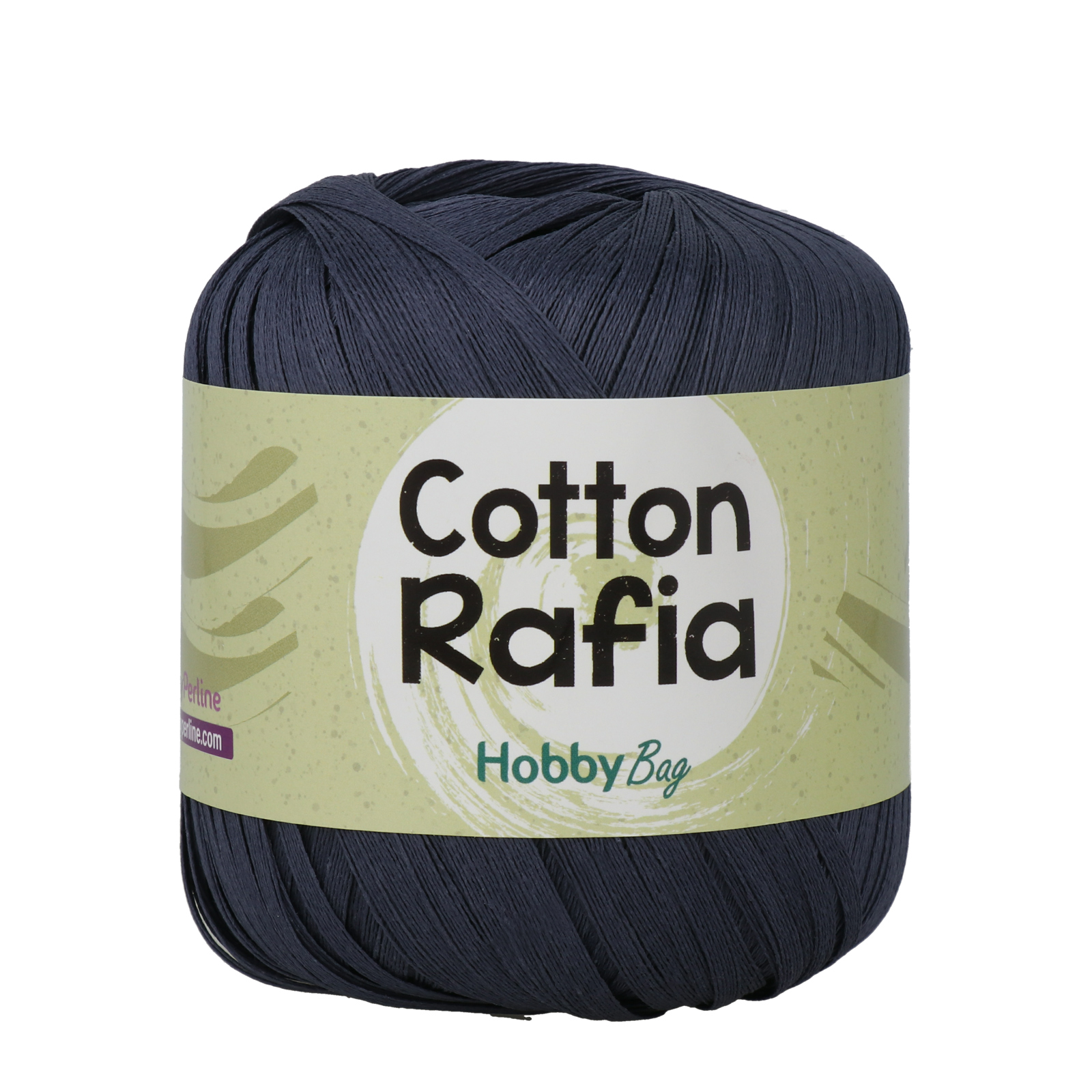 cotton rafia hobbybag - navy (21) - 50gr (125mt) | 1pc