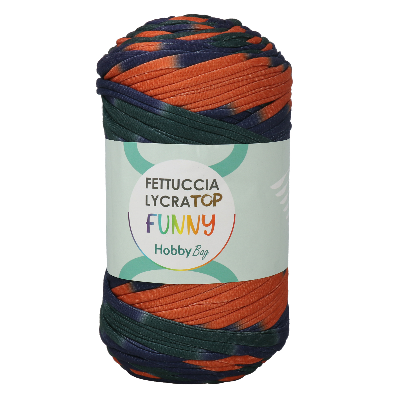hobbybag t-shirt yarn lycra top funny - groovy (87) - 400gr (105mt) | 1pc