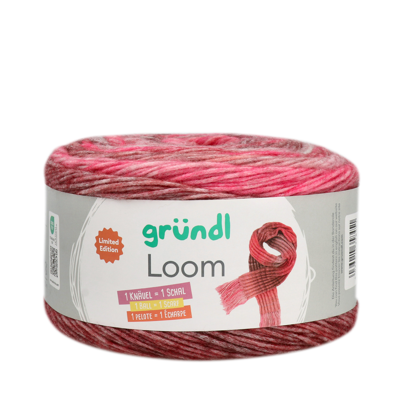 gründl loom - fuchsia (03) - 200gr (700mt) | 1pc