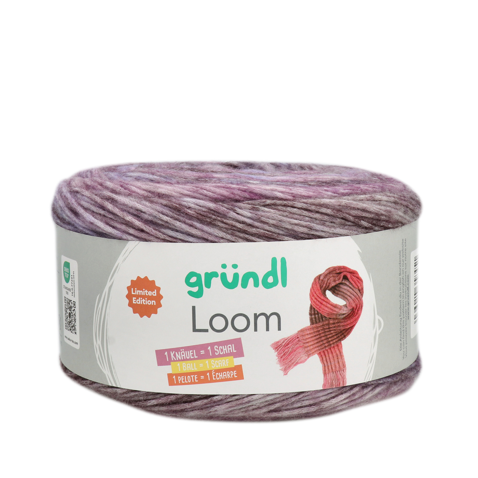 gründl loom - violet (04) - 200gr (700mt) | 1pc