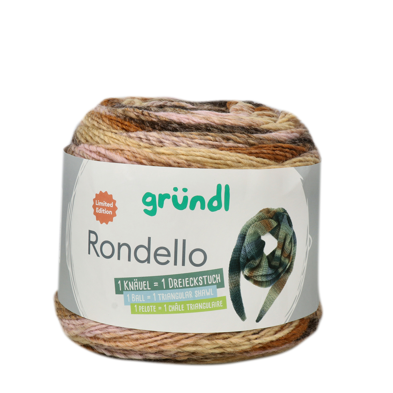 gründl rondello - brown (02) - 200gr (600mt) | 1pc