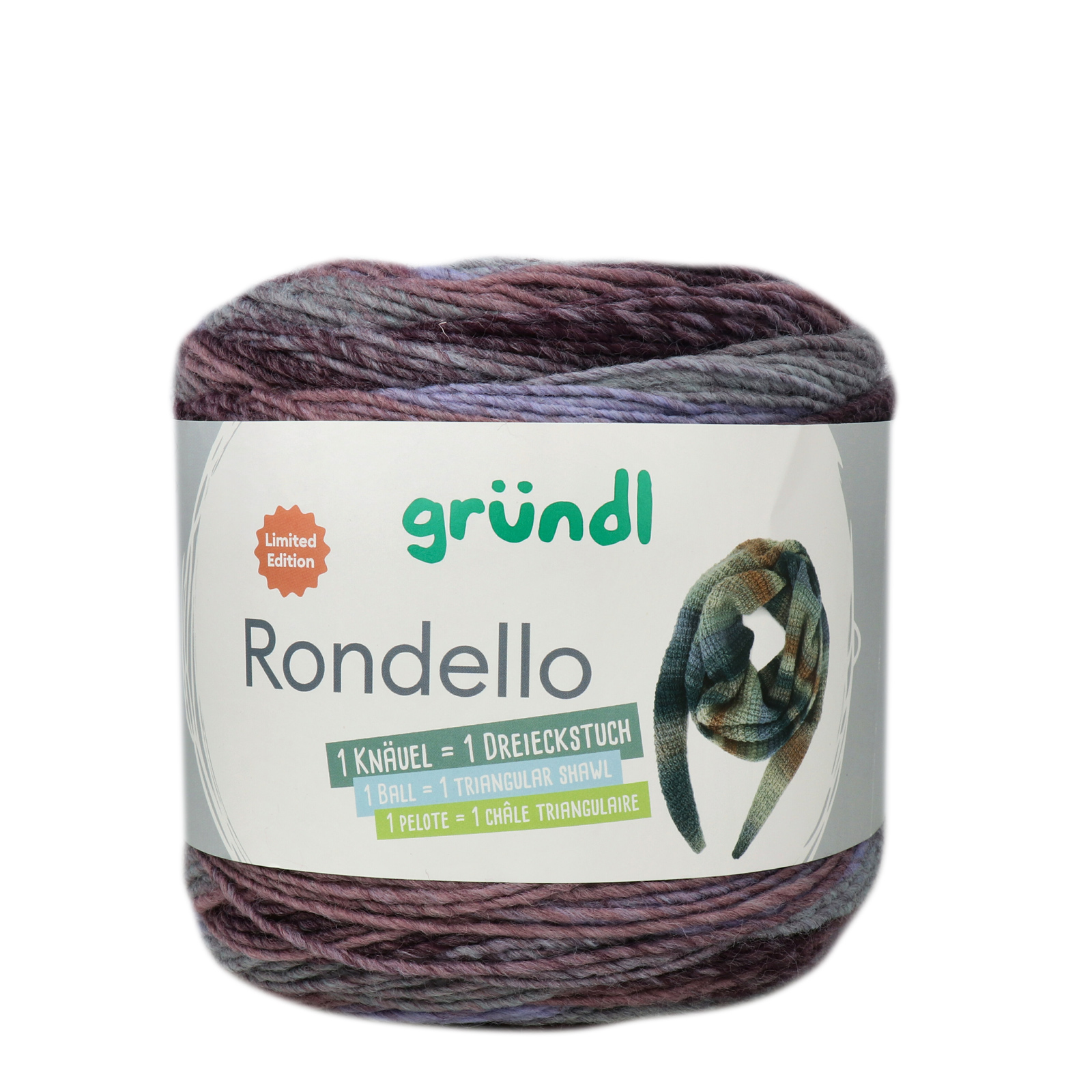 gründl rondello - purple (03) - 200gr (600mt) | 1pc