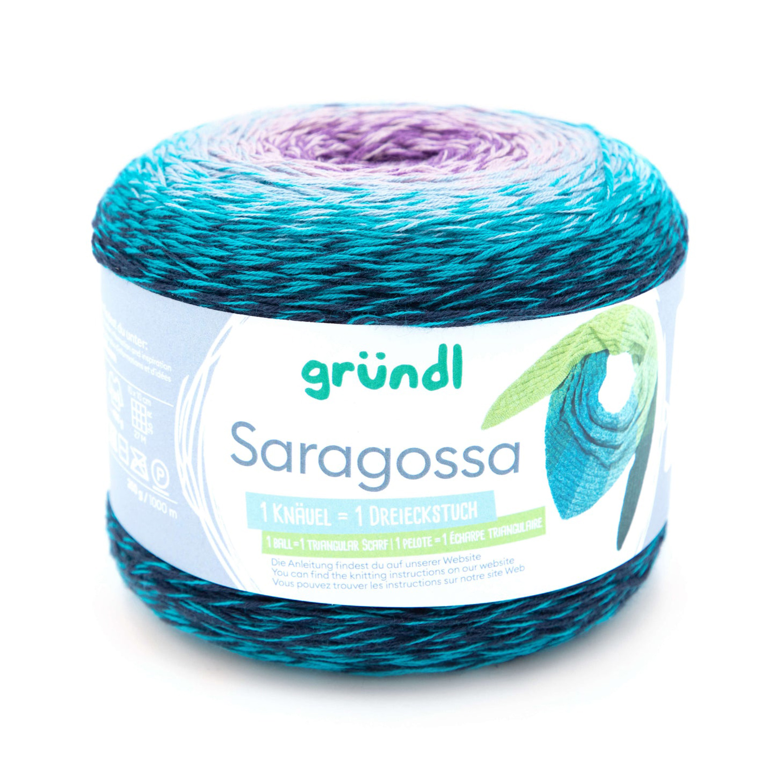 gründl saragossa - winter magic (02) - 250gr (1000mt) | 1pc