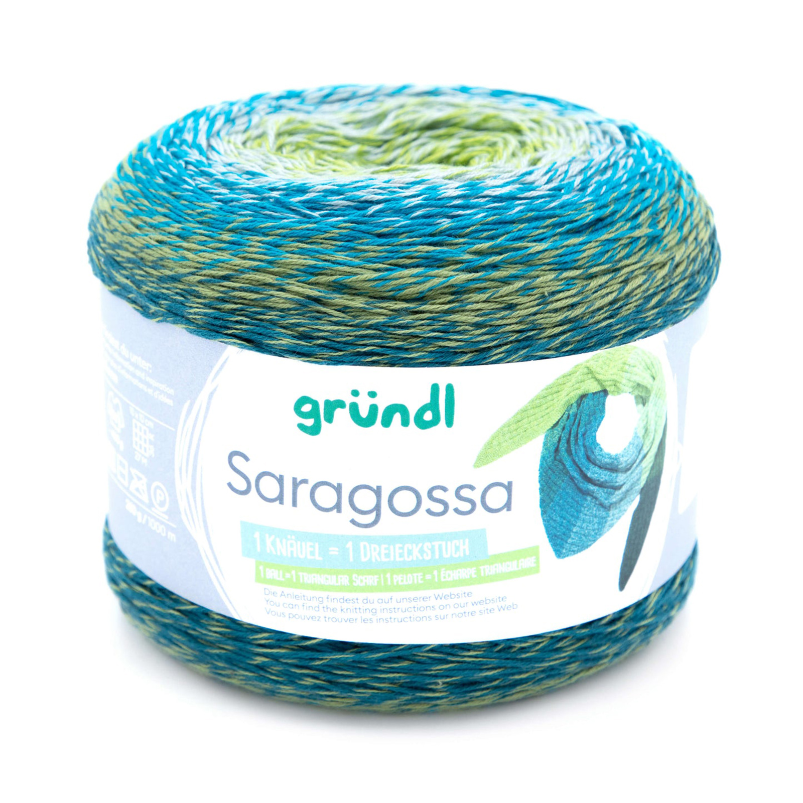 gründl saragossa - spring freshness (07) - 250gr (1000mt) | 1pc