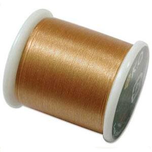 gold ko beading thread - size 0,25mm - 50mt spool | 1pc