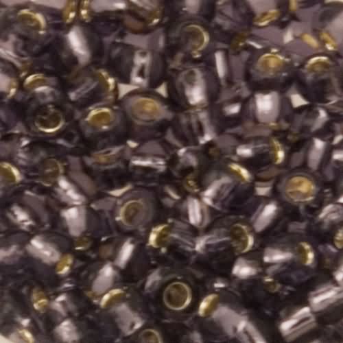 rocaille toho seed beads 6/0 - silver-lined tanzanite (39) | 10gr