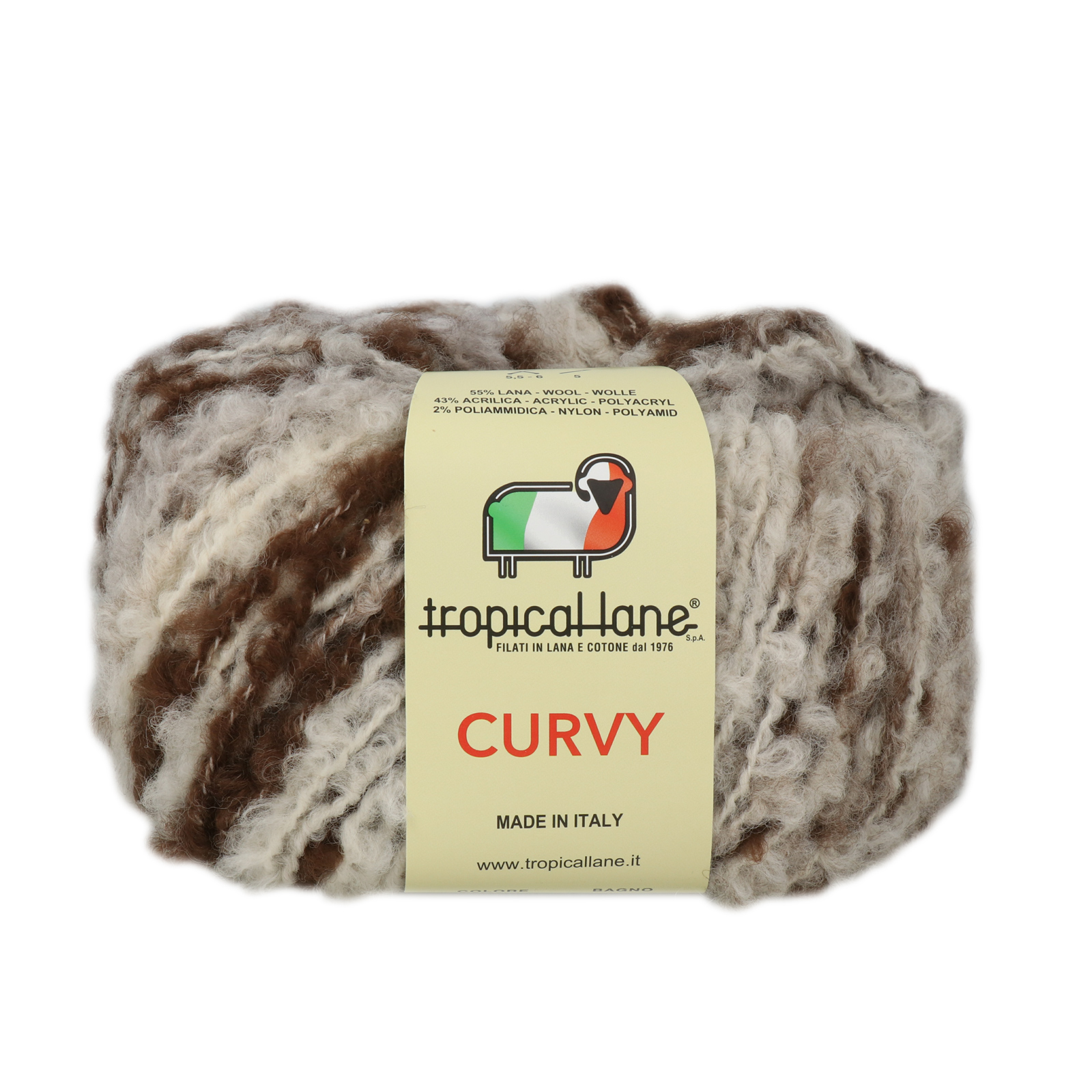 tropical lane curvy - white beige (81) - 50gr (90mt) | 1pc
