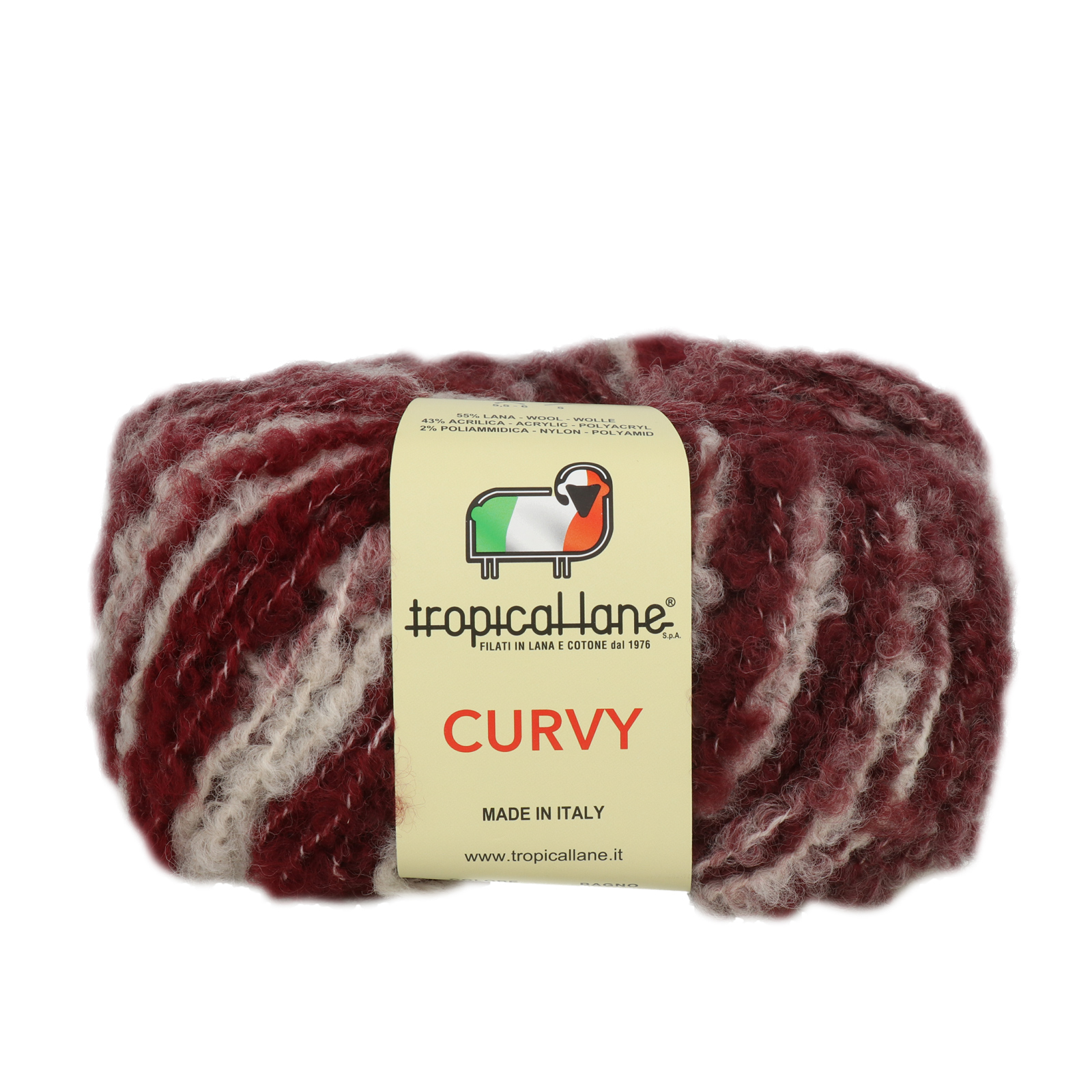 tropical lane curvy - purple mix (84) - 50gr (90mt) | 1pc