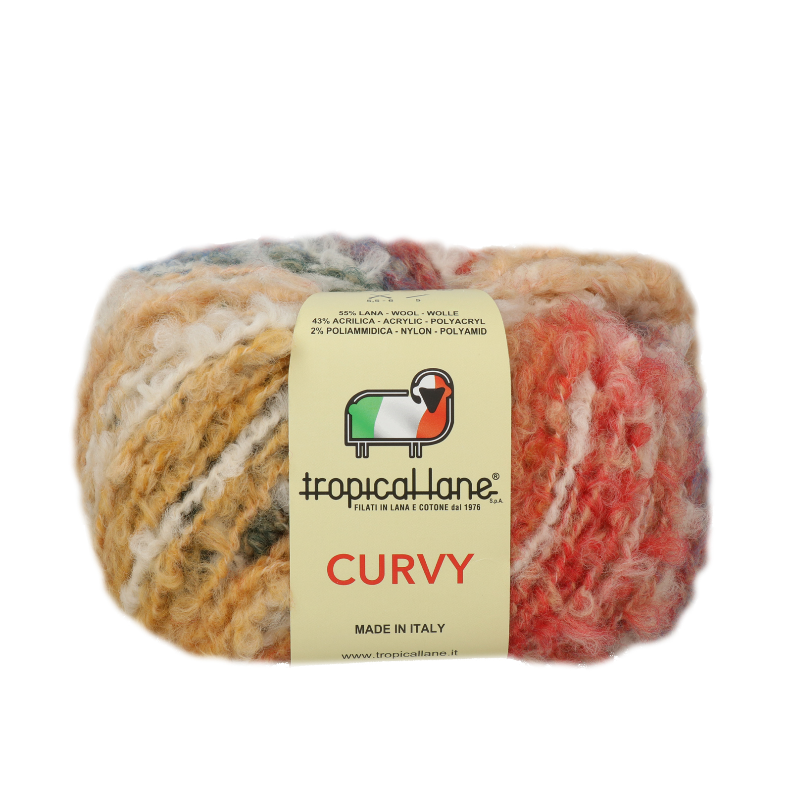 tropical lane curvy - allegro mix (85) - 50gr (90mt) | 1pc