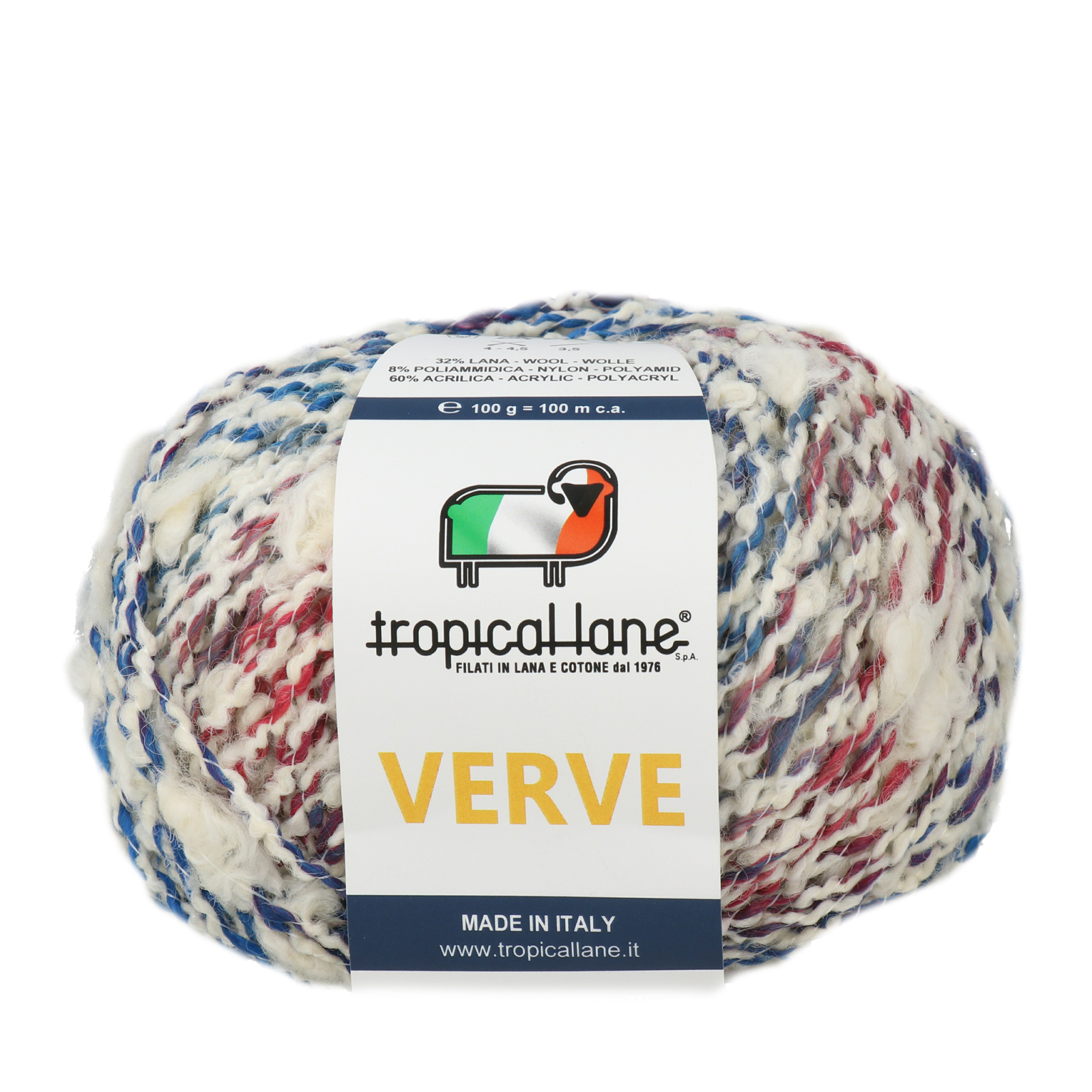 tropical lane verve - blue fuchsia (221) - 100gr (100mt) | 1pc