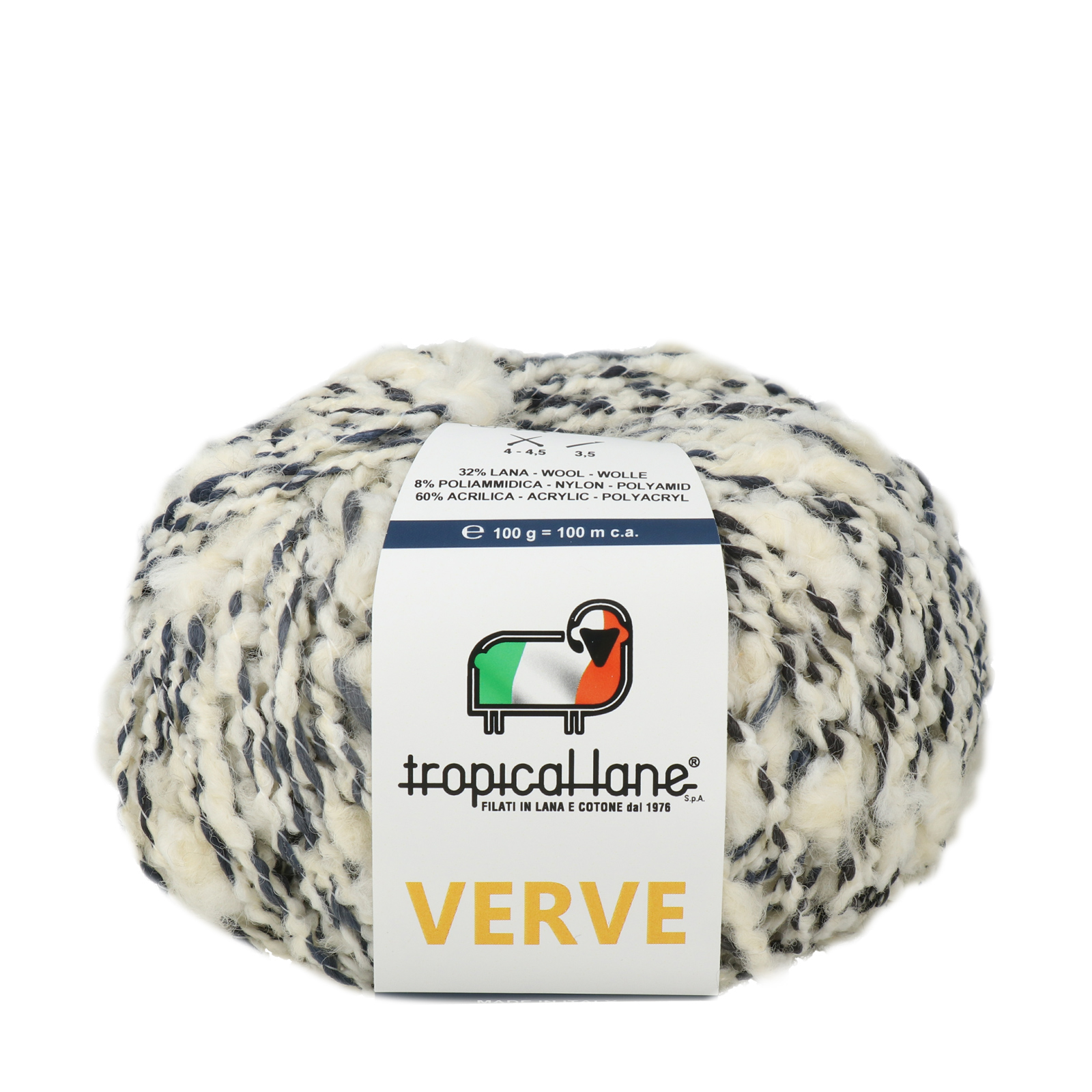 tropical lane verve - black (226) - 100gr (100mt) | 1pc