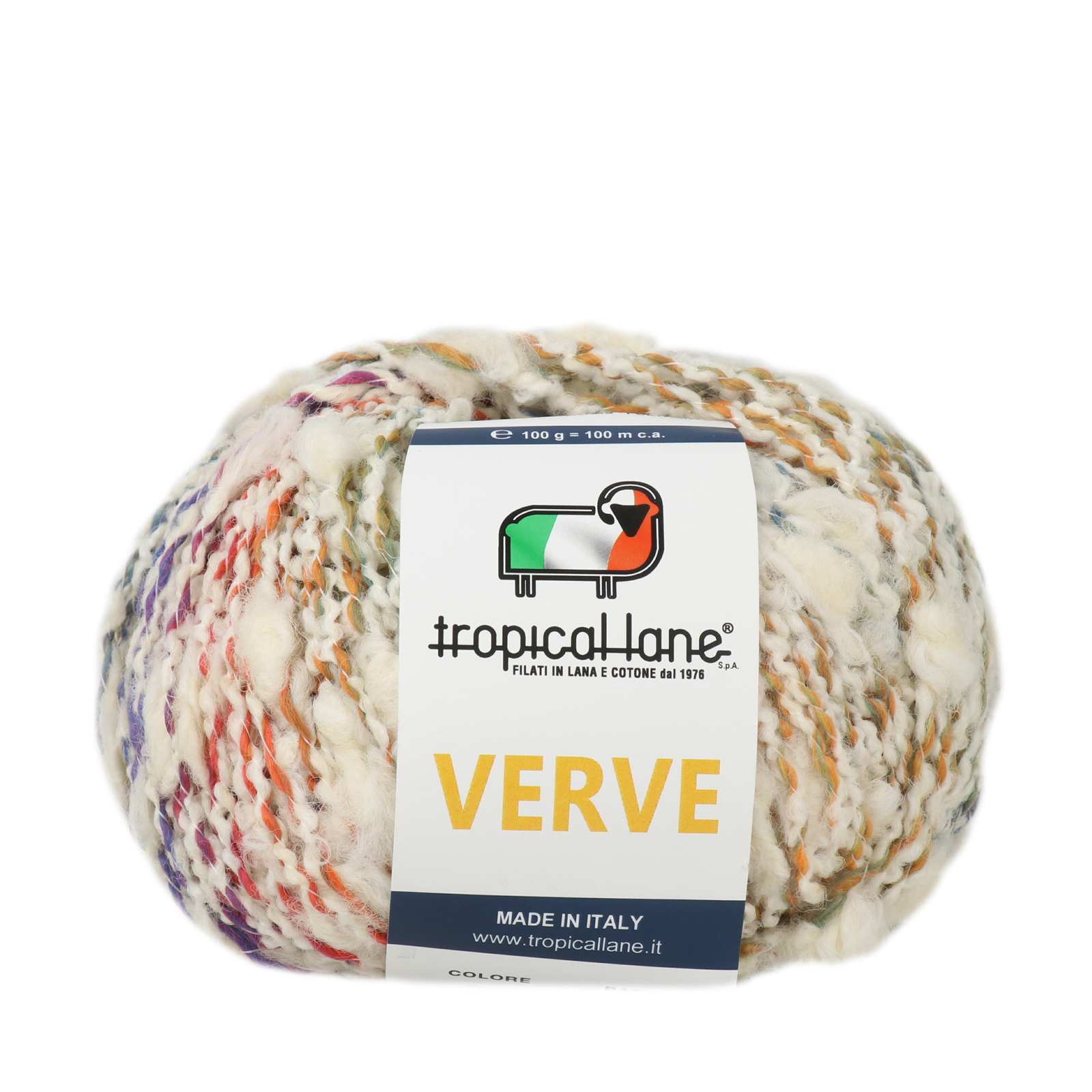tropical lane verve - bluette orange (227) - 100gr (100mt) | 1pc