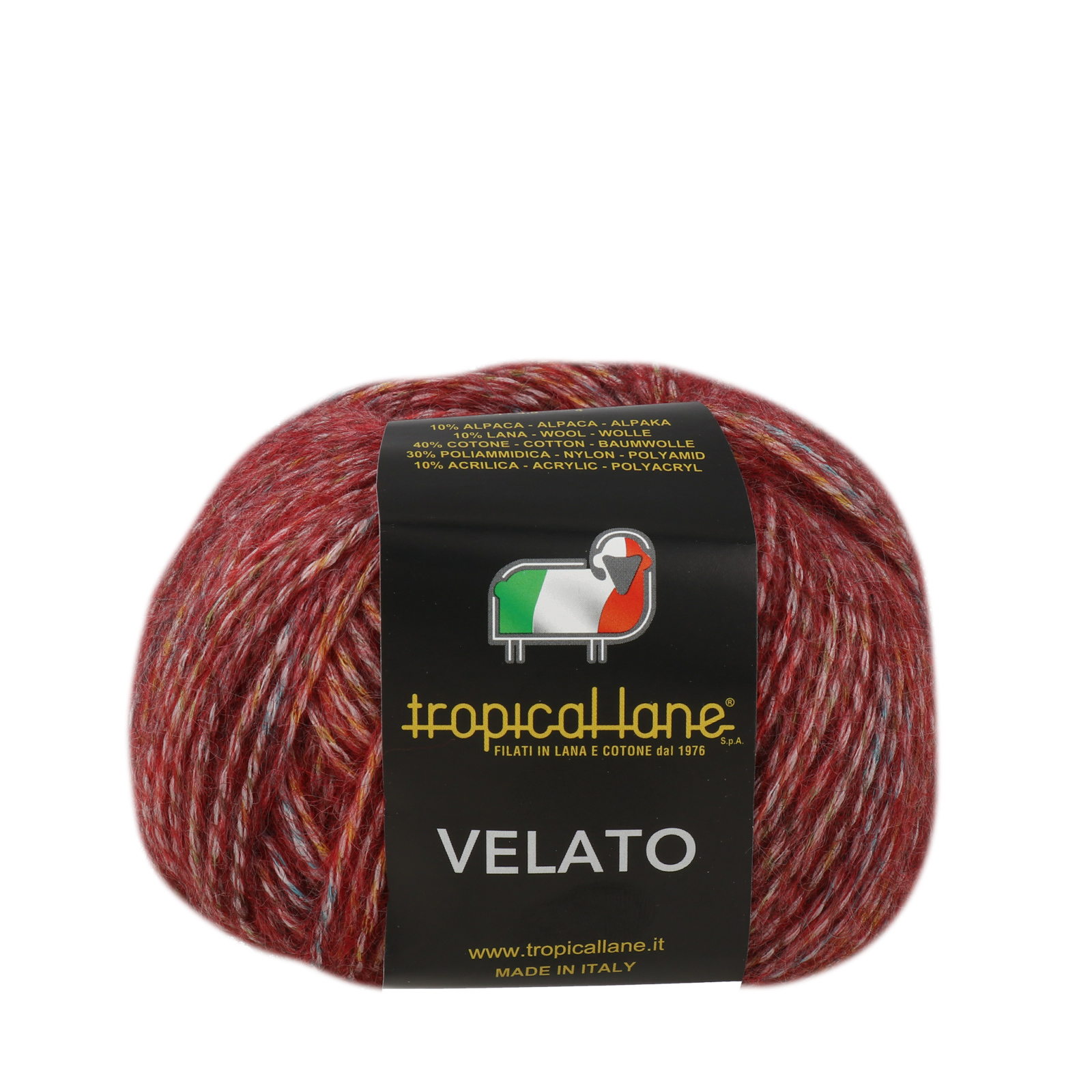 tropical lane velato - red multicolor (402) - 50gr (160mt) | 1pc