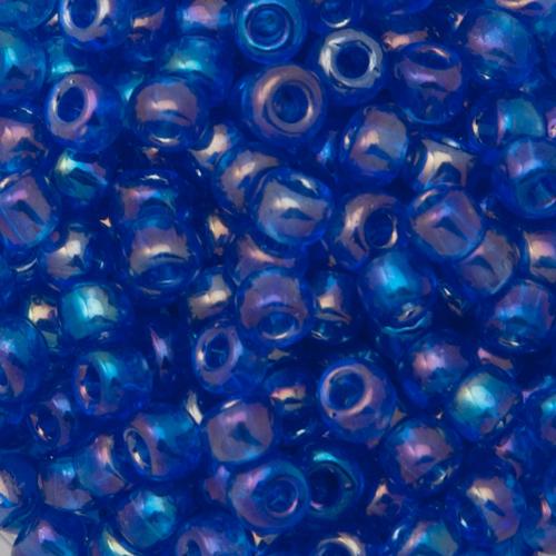 rocaille toho seed beads 6/0 - transparent rainbow sapphire (178) | 10gr