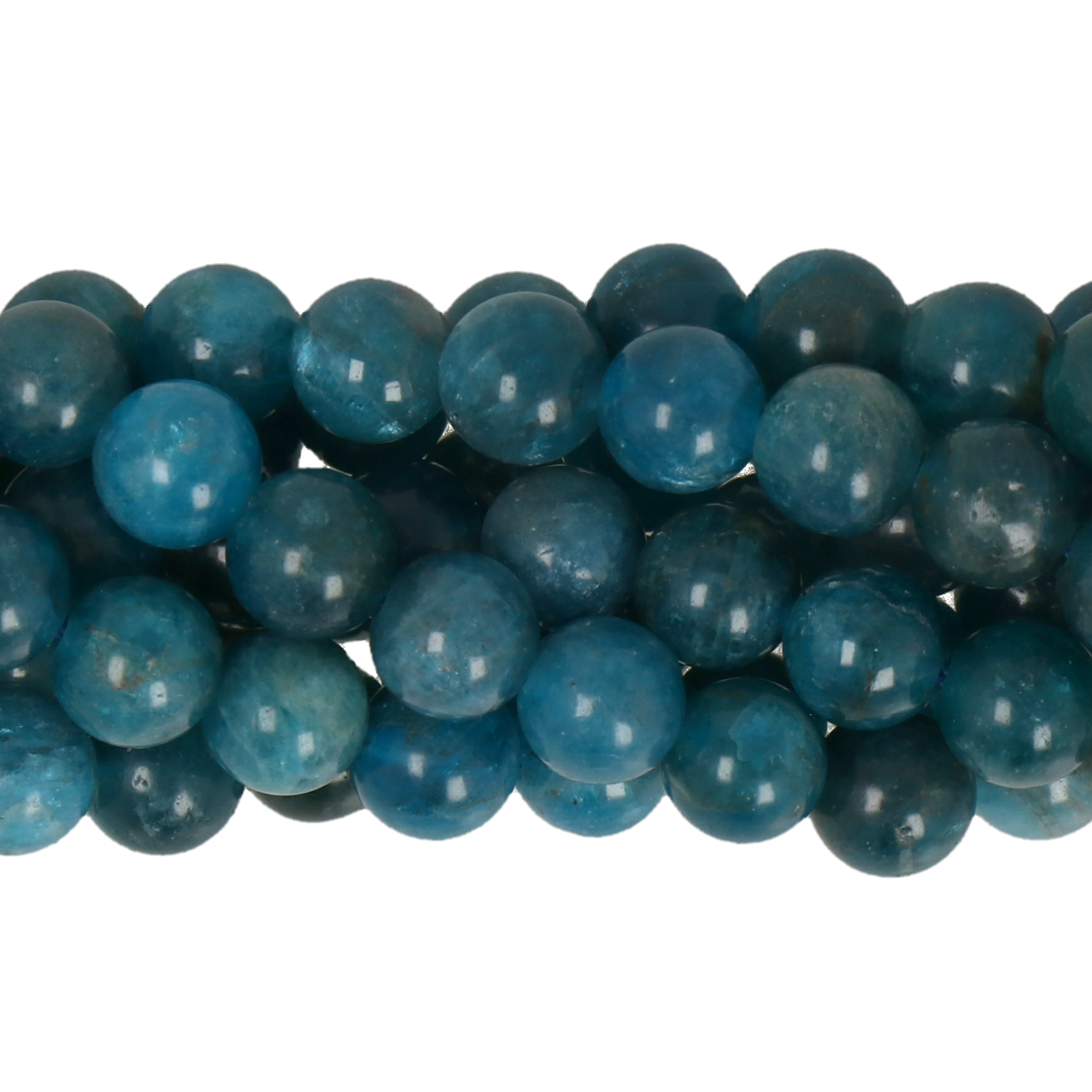 apatite smooth round 6mm | 15/16-inch strand