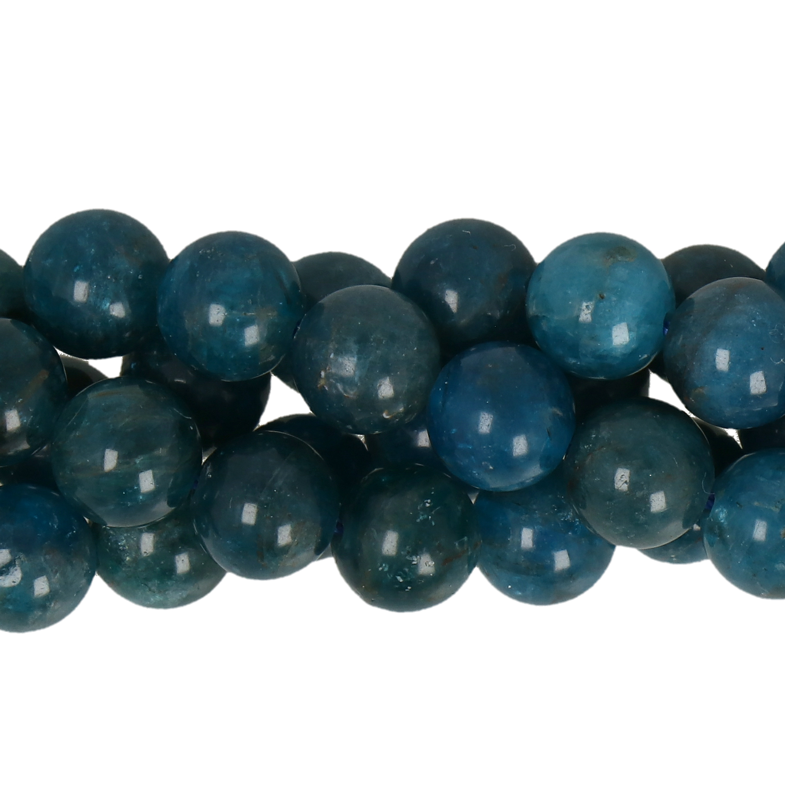 apatite smooth round 8mm | 15/16-inch strand