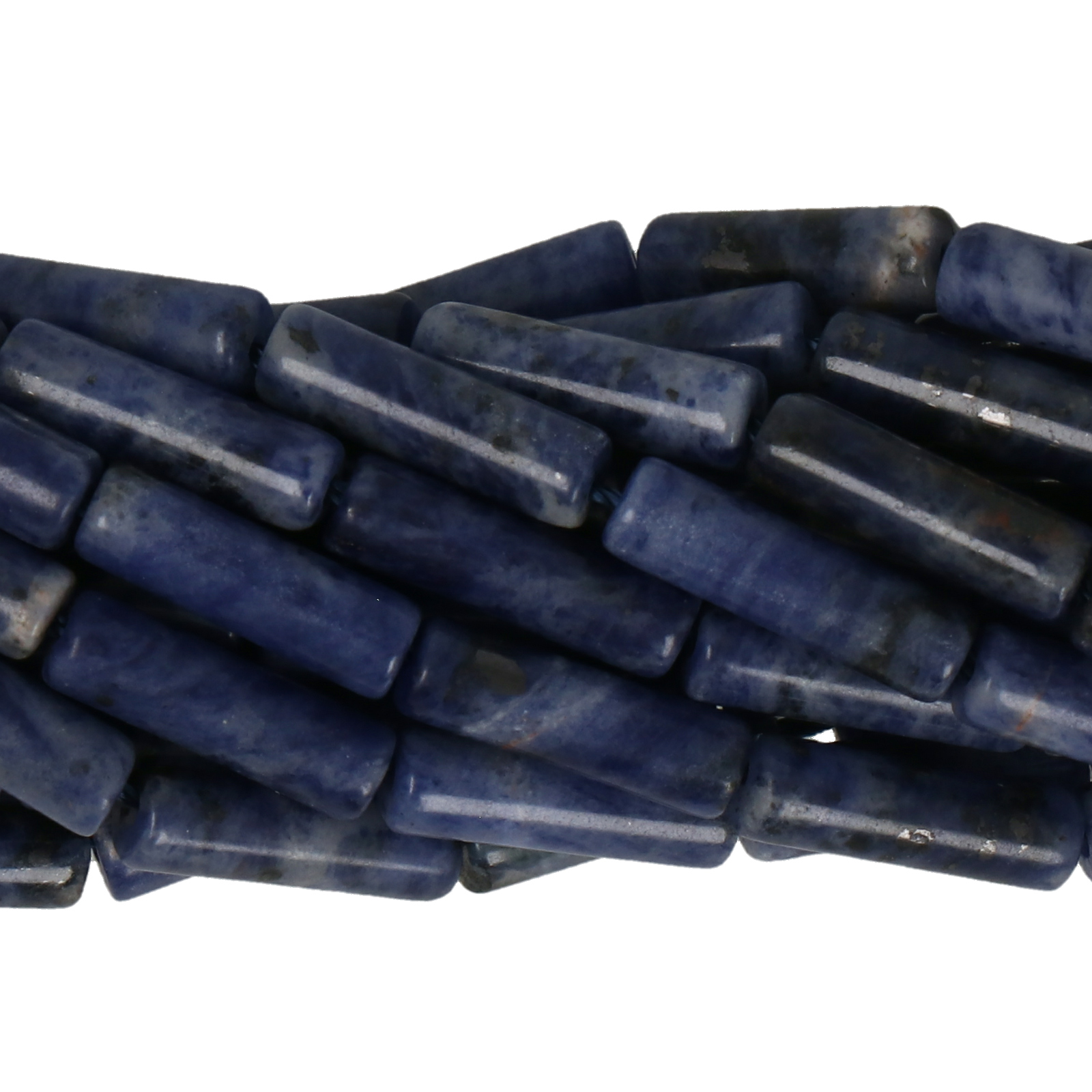 sodalit glatt rohr 13x4mm | strang 38/40cm