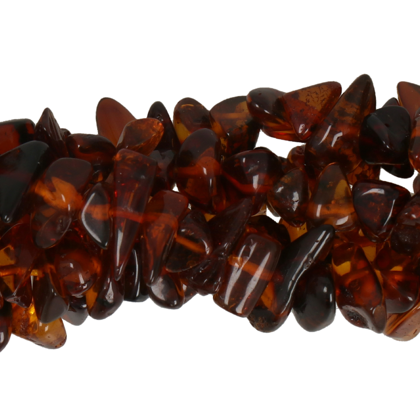 baltic amber cognac chips 5-10mm aprox. | 15/16-inch strand approx.