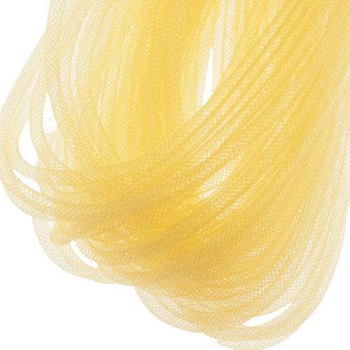 nylon-perlenschlauch gelb 4mm | 4mt