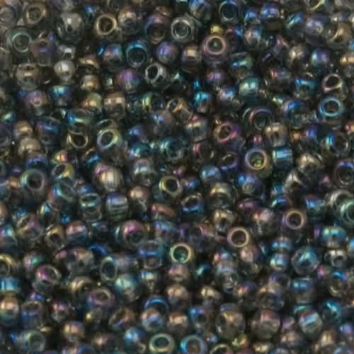 rocaille toho seed beads 11/0 - trasperent rainbow gray (176b) | 10gr