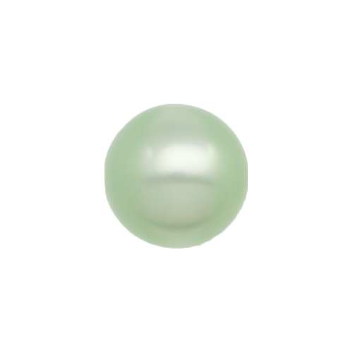 perle polaris glänzend - runde hellgrün 16mm | 2st