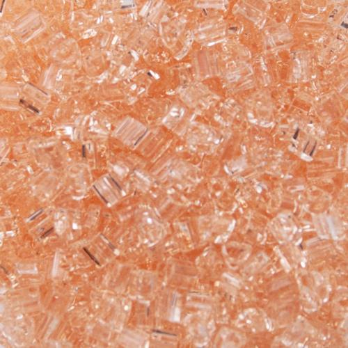 triangle toho seed beads 11/0 - transparent rosaline (11) | 10gr