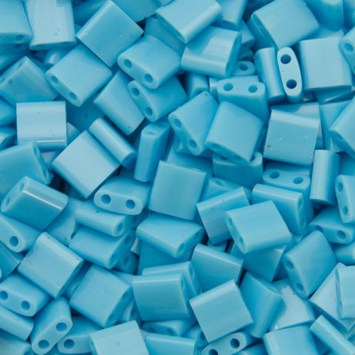 miyuki tila beads - miyuki opaque blue turquoise 5mm | 5gr