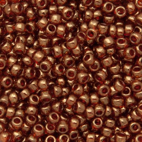 rocaille toho seed beads 8/0 gold lustered african sunset (329) | 10gr