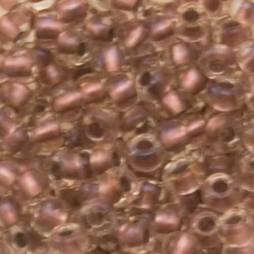 rocaille toho seed beads 6/0 - inside-color cristal/rose gold lined (267) | 10gr