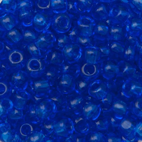 rocaille toho seed beads 6/0 - transparent sapphire (942) | 10gr