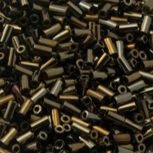 bugle toho beads 3mm - metallic iris brown (83) | 10gr
