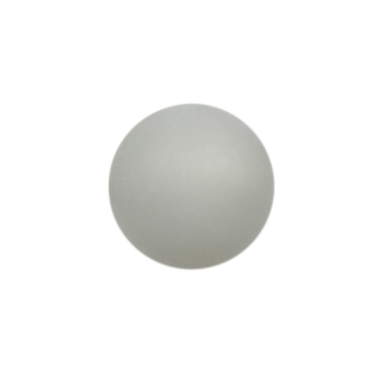 perle polaris frosted - runde grau 12mm | 4st