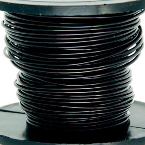 black copper craft wire - diameter 0,71mm - 14mt spool | 1pc