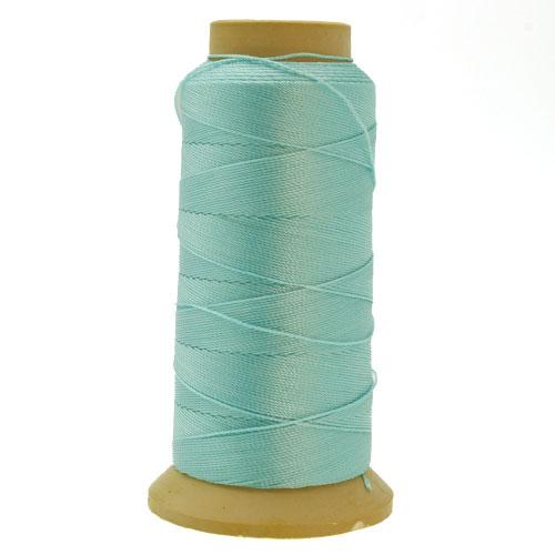 turquoise polyester thread - size 0,60mm - 300mt spool | 1pc