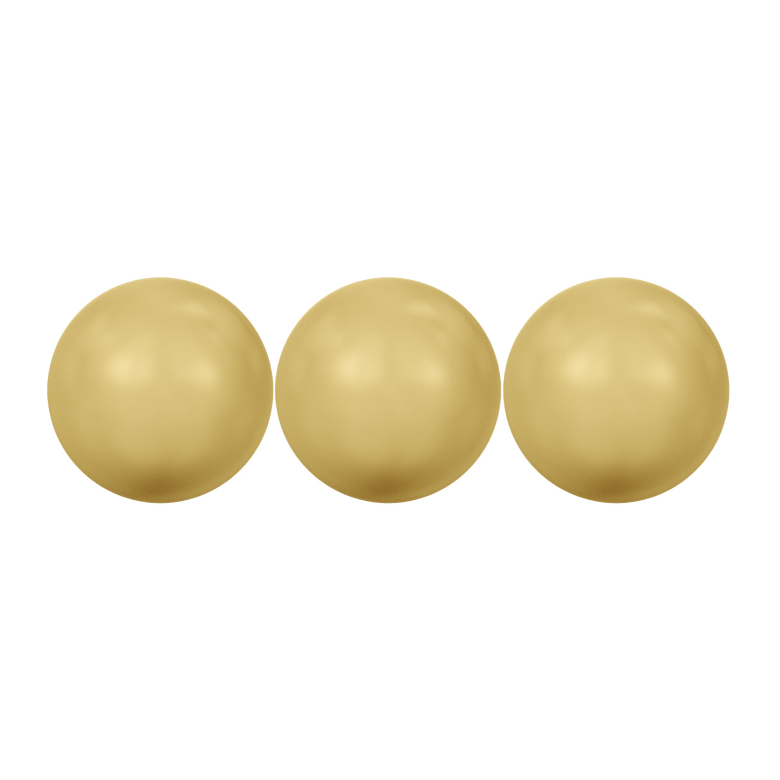 runde perlen (5810) gold 8mm | 10st